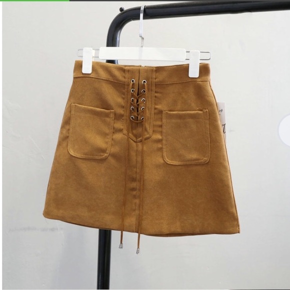 Phantasy Dresses & Skirts - Lace-Up Mini Skirt